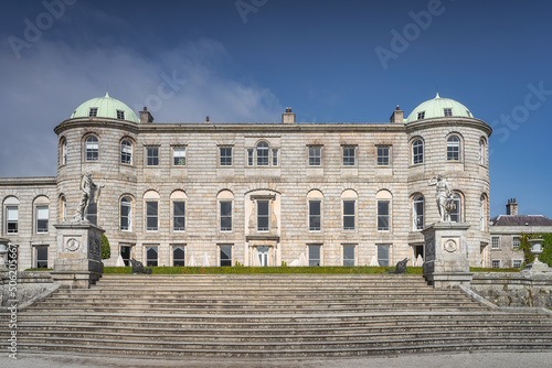 Powerscourt Estate, 13th century castle altered to country house surrounded by 47 acers of landscape gardens, Enniskerry, Wicklow, Ireland