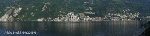 Italian enclave of Campione d`Italia in Switzerland.