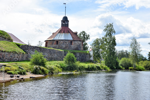 Korela fortress. Priozersk. Travel in Russia