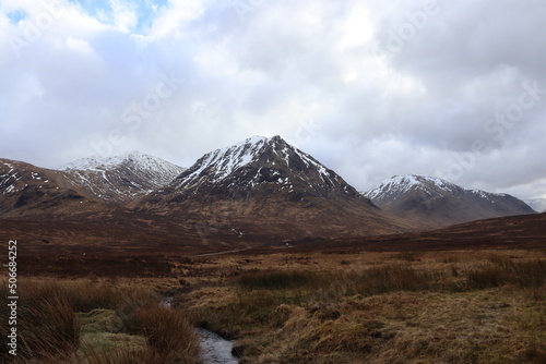 glencoe scotland highlands munros