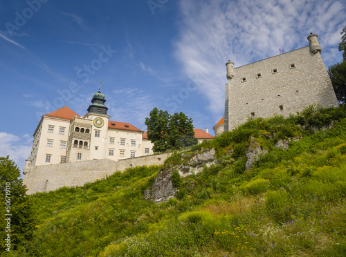 Pieskowa Skala, Zamek na wzgórzu
