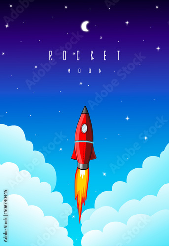 Rocket to the moon