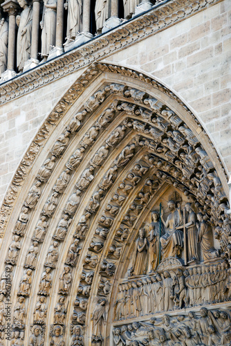 Detail from Notre Dame de Paris
