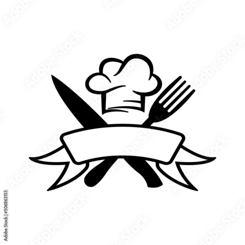 restaurant logo icon design template vector