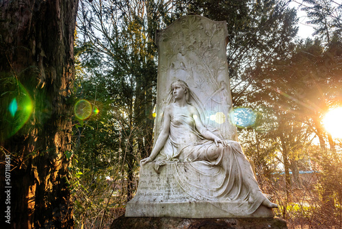 Monument auf dem Hauptfriedhof in Frankfurt am Main