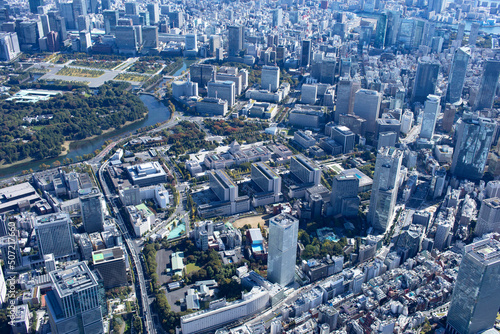 永田町周辺・空撮