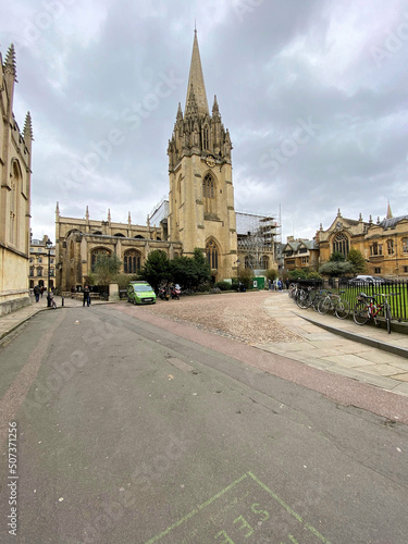 A view of Oxford University