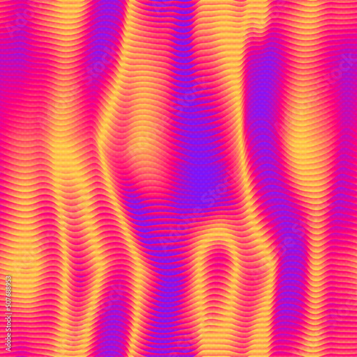 Abstract infrared wave. Seamless texture