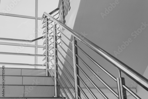 Steps Hand Railing Stainless Decor Design Interior Building