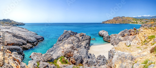 One Rock Beach, Fionikas, Insel Kreta, Griechenland 