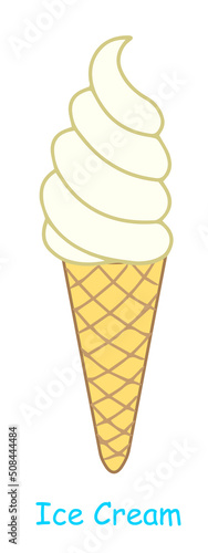 アイスクリームのアイコン