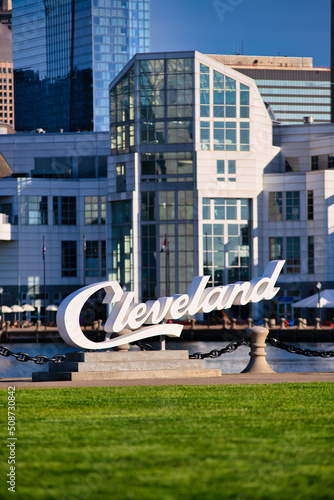 Cleveland Ohio from Voinovich Park