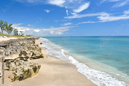 Stuart Rocks Beach in Stuart, Florida in Martin County