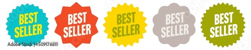 Best seller starburst sticker set