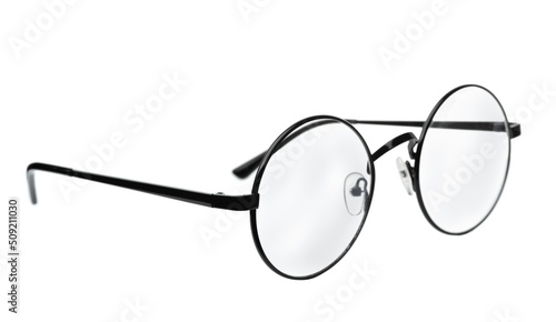 Round frame eyeglasses