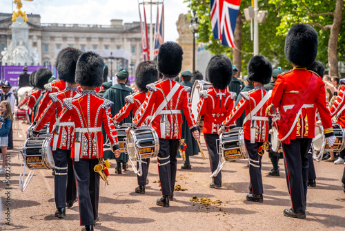 Queens Guards at the Queens Platinum Jubilee Celebrations