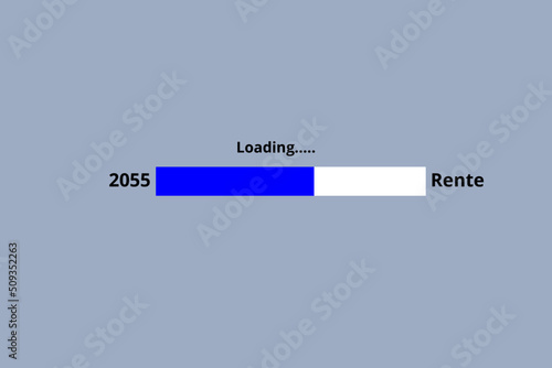 Loading Rente - grau blau - 2055