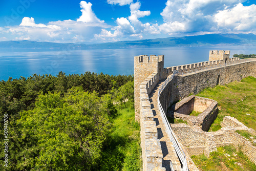 Fortress of tzar Samuel in Ohrid