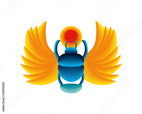 egypt scarab icon