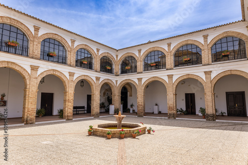 Entrance of El Convento del Carmen, former Consolación convent occupied by Carmelite religious, has its origins in the first quarter of the 16th century