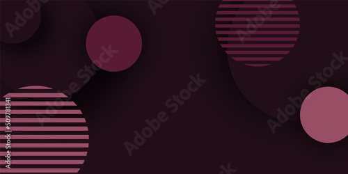 Abstract dotted background. 3D wallpaper. Vector illustration.