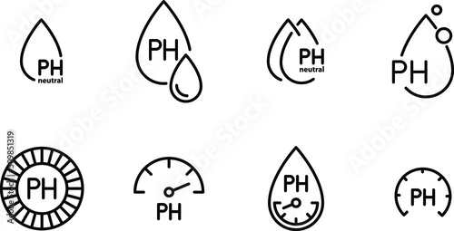 Neutral pH icon