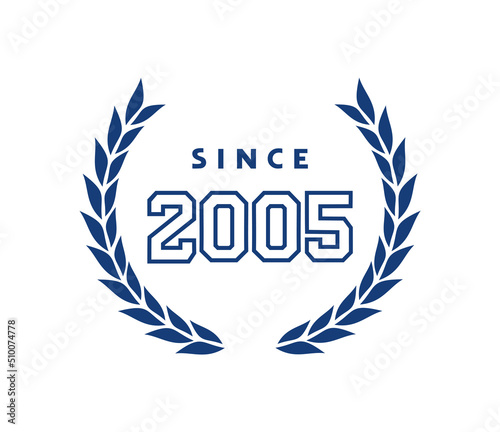 Since 2005 emblem