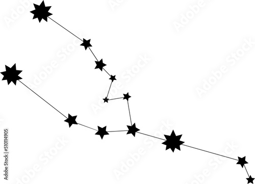 Taurus zodiac constellation