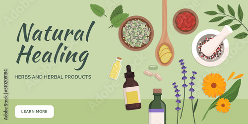 Natural healing and herbal medicine