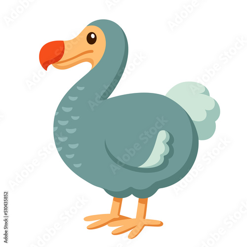 Cartoon dodo bird illustration