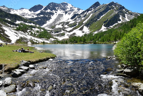 Valle d'Aosta Lago d'Arpy