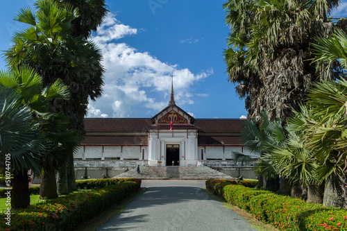 Luang Prabang Royal Palace, it was built in 1904 during the French colonial era for King Sisavang Vong. Now The palace was then converted into a national museum