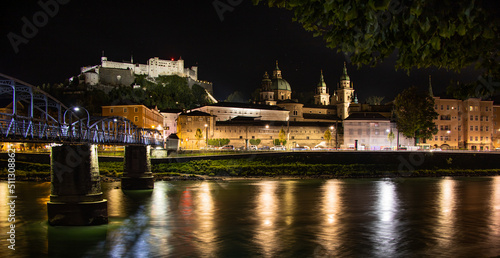 Salzburg bei Nacht