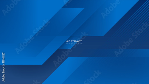 Minimal geometric blue geometric shapes light technology background abstract design. Vector illustration abstract graphic design pattern presentation background web template.