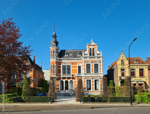 Villa in the city Oss (Netherlands) build in 1888 in neo-renaissance style. Because the villa is build by butter manufacturers, it is mostly referred to as "butter villa" or "manufacturer villa".