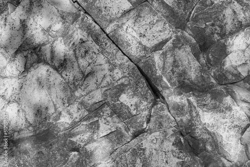 Struktura kamienna skał w rezerwacie Wietrznia