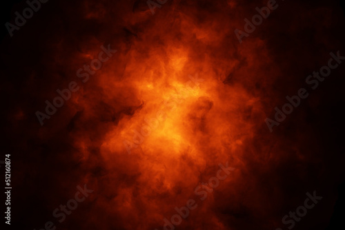 Artistic dark red hot fire flame illustration background.