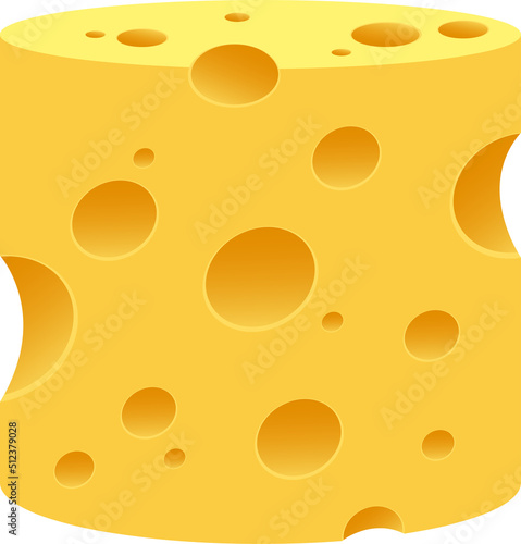 Cheese clipart design illustration