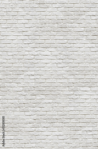 background of white old brick wall