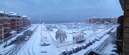 Neve a Ostia lido Roma 26 febbraio 2018