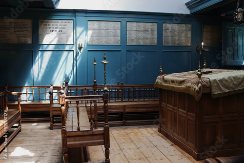 Winter Synagogue at the Portuguese Synagogue in Amsterdam, Netherlands