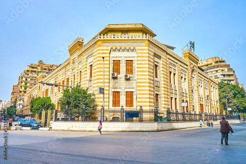 The government building in Cairo, Egypt
