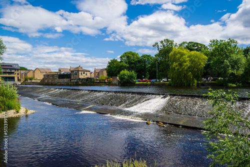 weir on the river