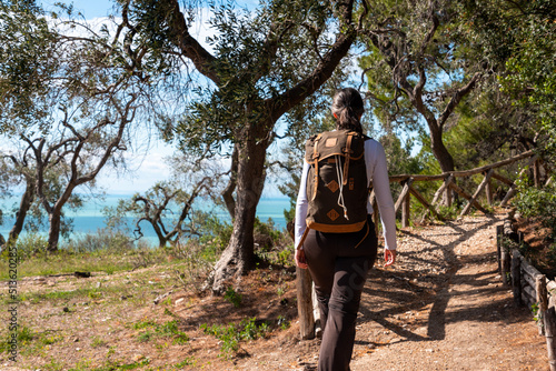 Hiking the famous Nature Trail Mergoli Vignanotica, Gargano Peninsula