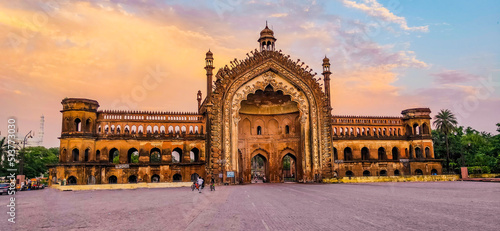 The Rumi Darwaza, in Lucknow, Uttar Pradesh, India, is an imposing gateway which was built by Nawab Asaf-Ud-Daula in 1784. 