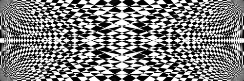 Vector abstract psychedelic background. Illustration with optical illusion, op art.