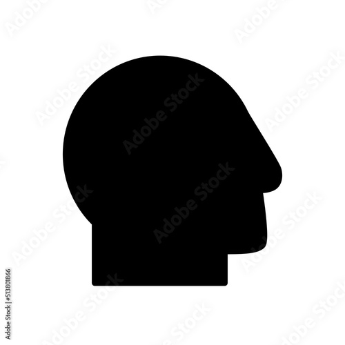 głowa - ikona głowy