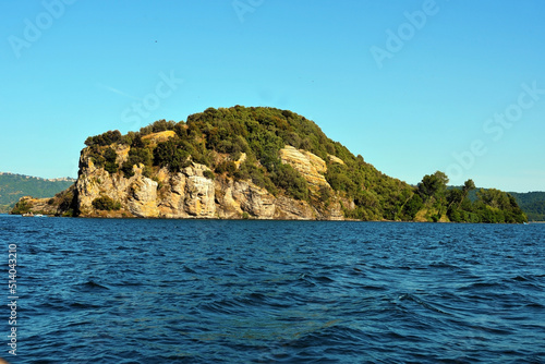 martana island lake bolsena viterbo italy