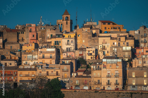 Beautiful medieval village of Centuripe in province of Enna, Sicily island, Italy