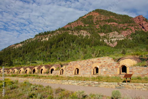 Historical coke ovens in Redstone Colorado